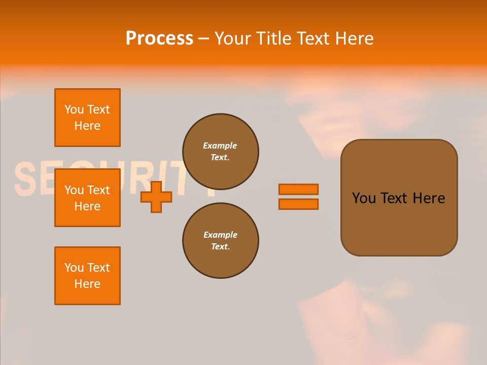 Senior  Hand Human PowerPoint Template
