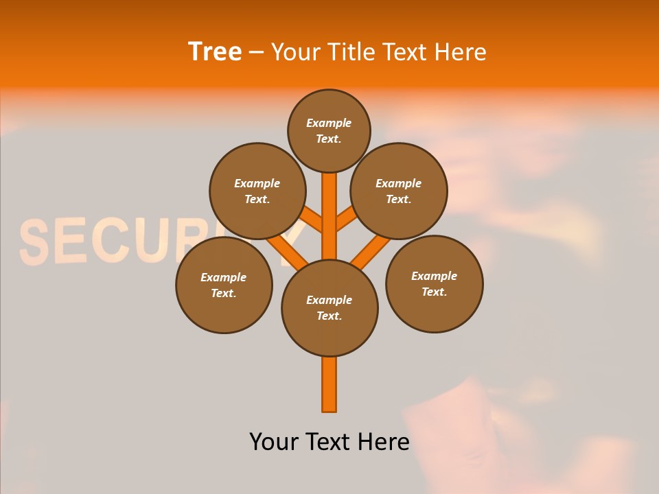 Senior  Hand Human PowerPoint Template