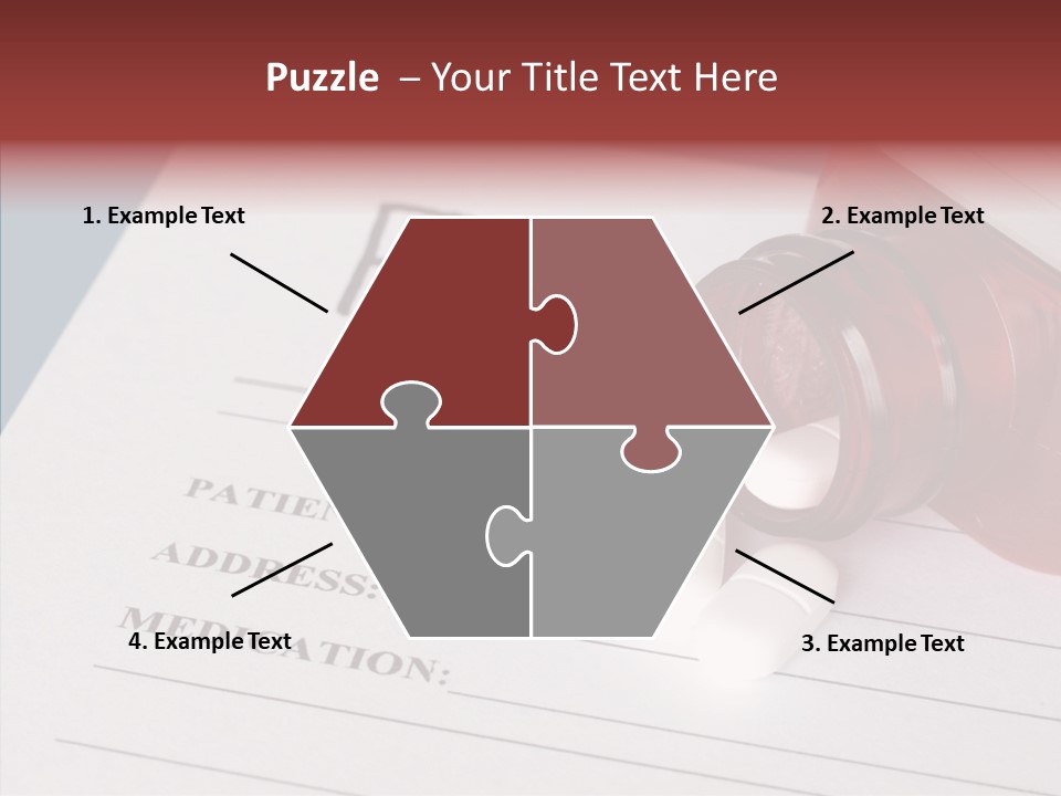Background Holding Hands Elder PowerPoint Template