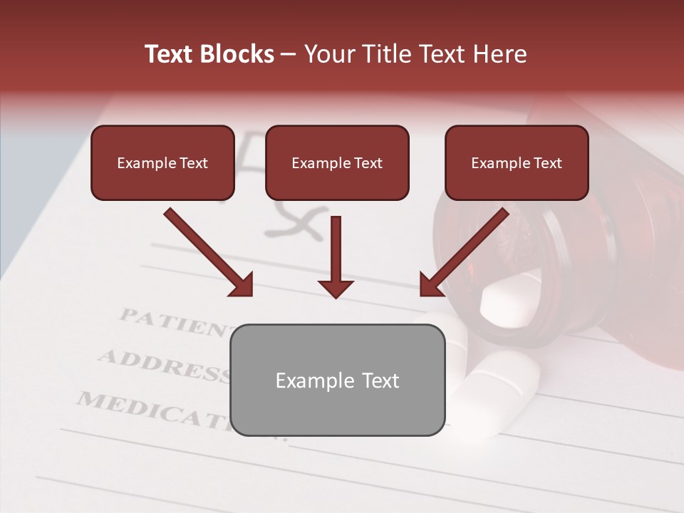Background Holding Hands Elder PowerPoint Template