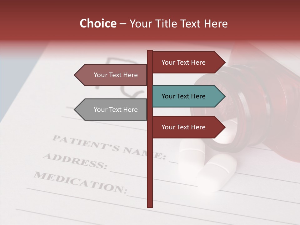 Background Holding Hands Elder PowerPoint Template