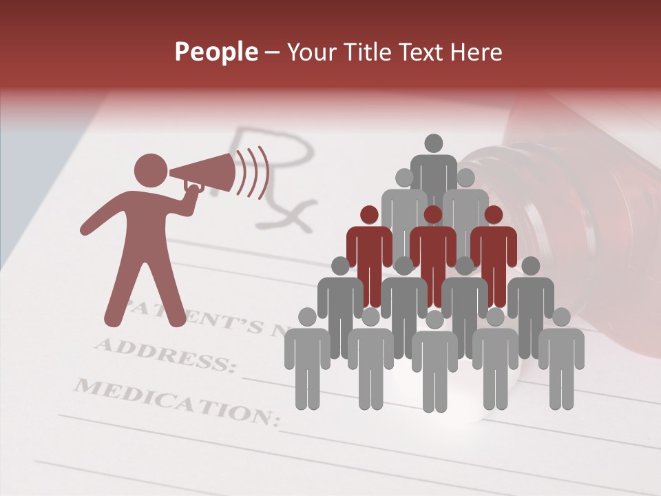 Background Holding Hands Elder PowerPoint Template