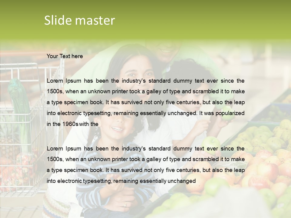 Caregiver Finger Elder PowerPoint Template