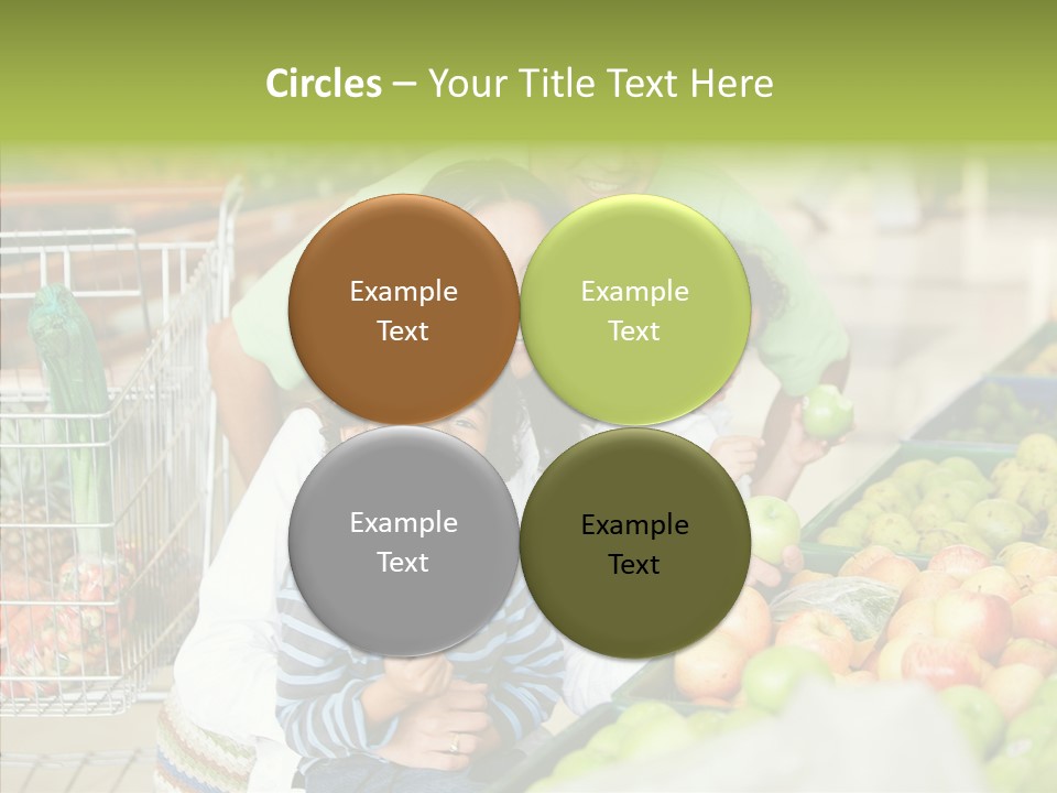 Caregiver Finger Elder PowerPoint Template