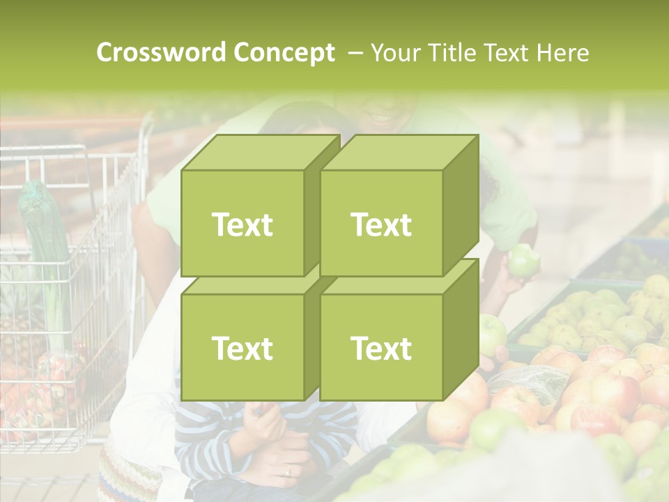 Caregiver Finger Elder PowerPoint Template