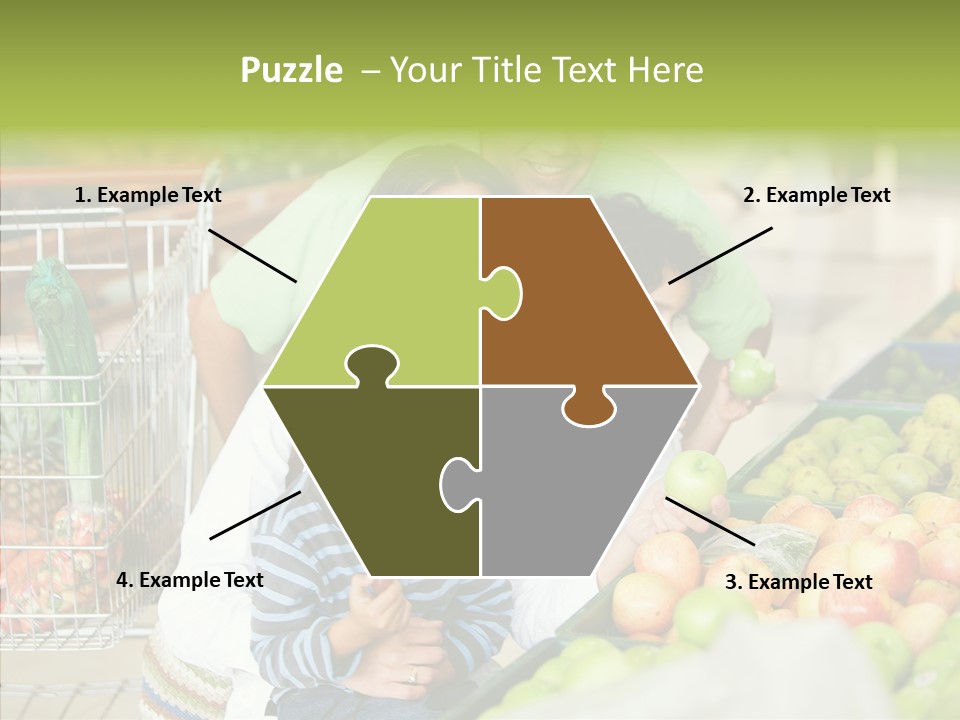 Caregiver Finger Elder PowerPoint Template