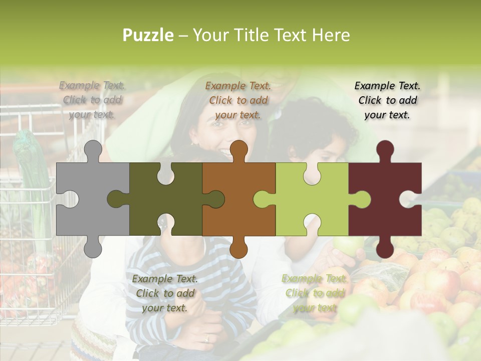 Caregiver Finger Elder PowerPoint Template