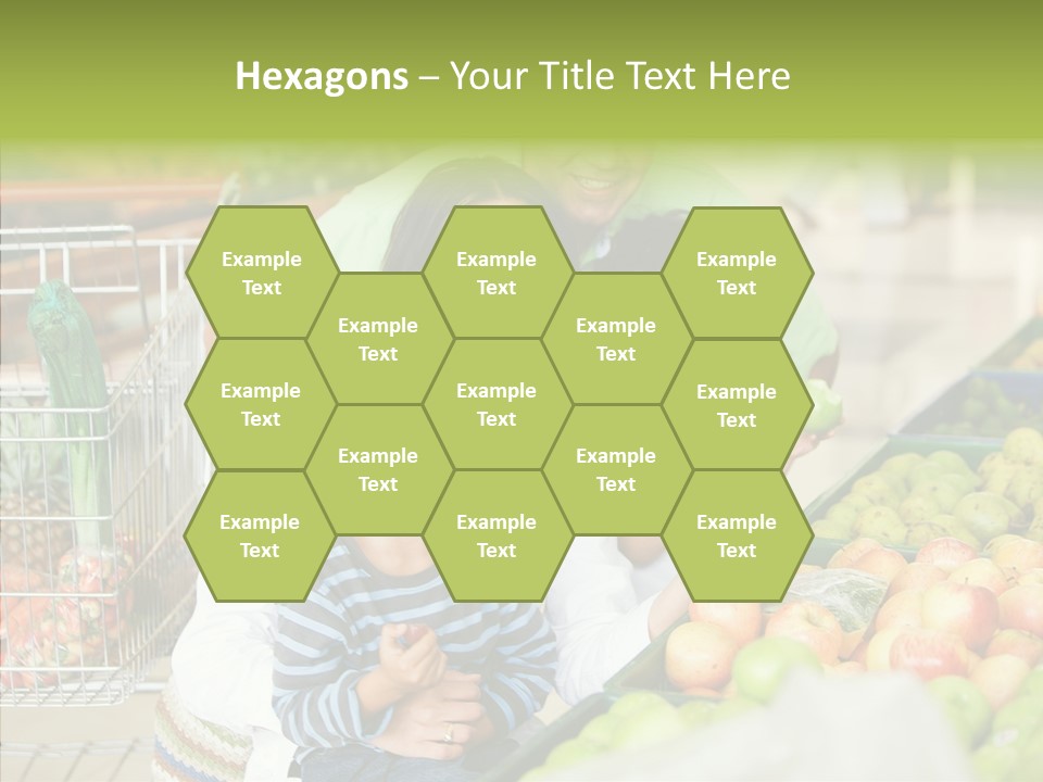 Caregiver Finger Elder PowerPoint Template