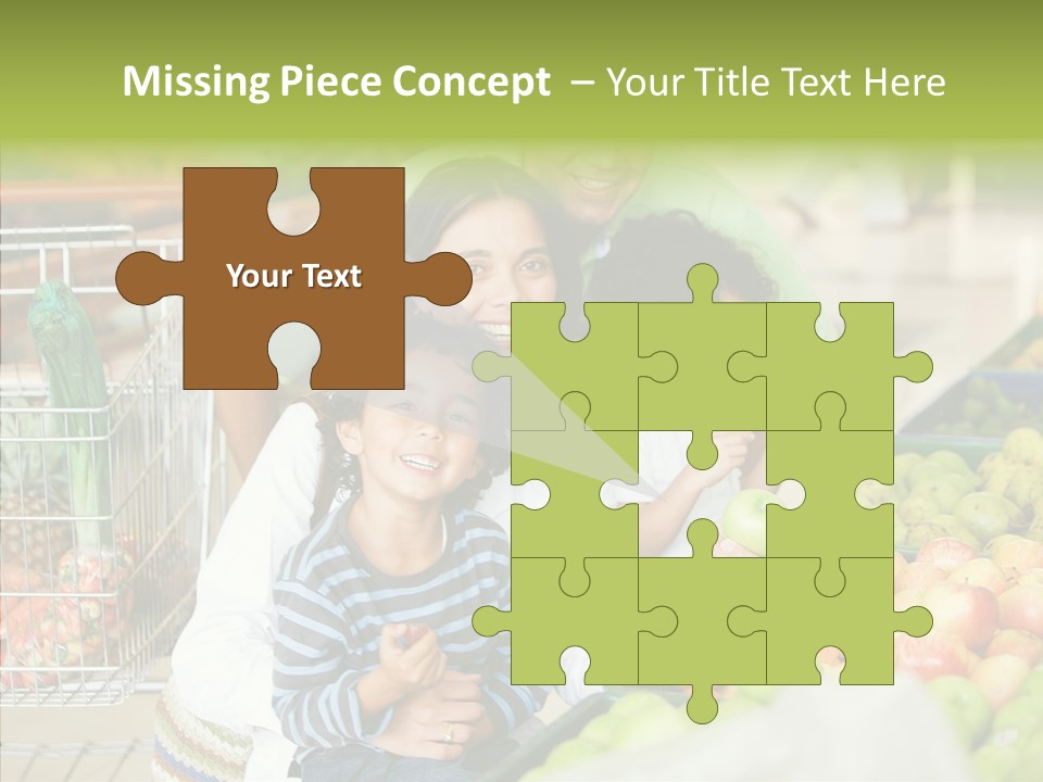 Caregiver Finger Elder PowerPoint Template