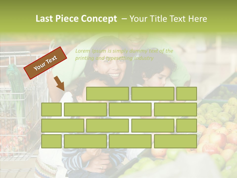 Caregiver Finger Elder PowerPoint Template