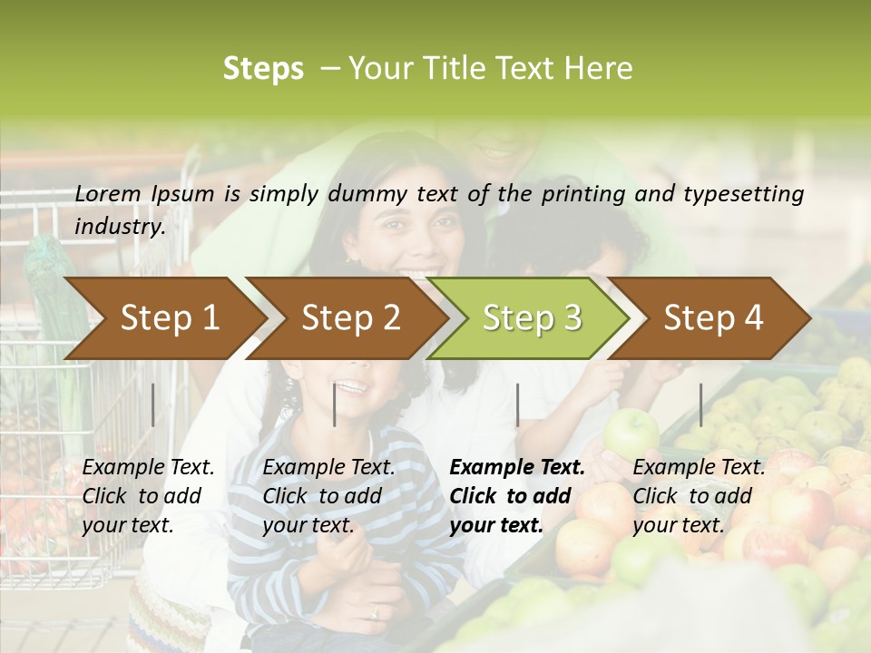 Caregiver Finger Elder PowerPoint Template