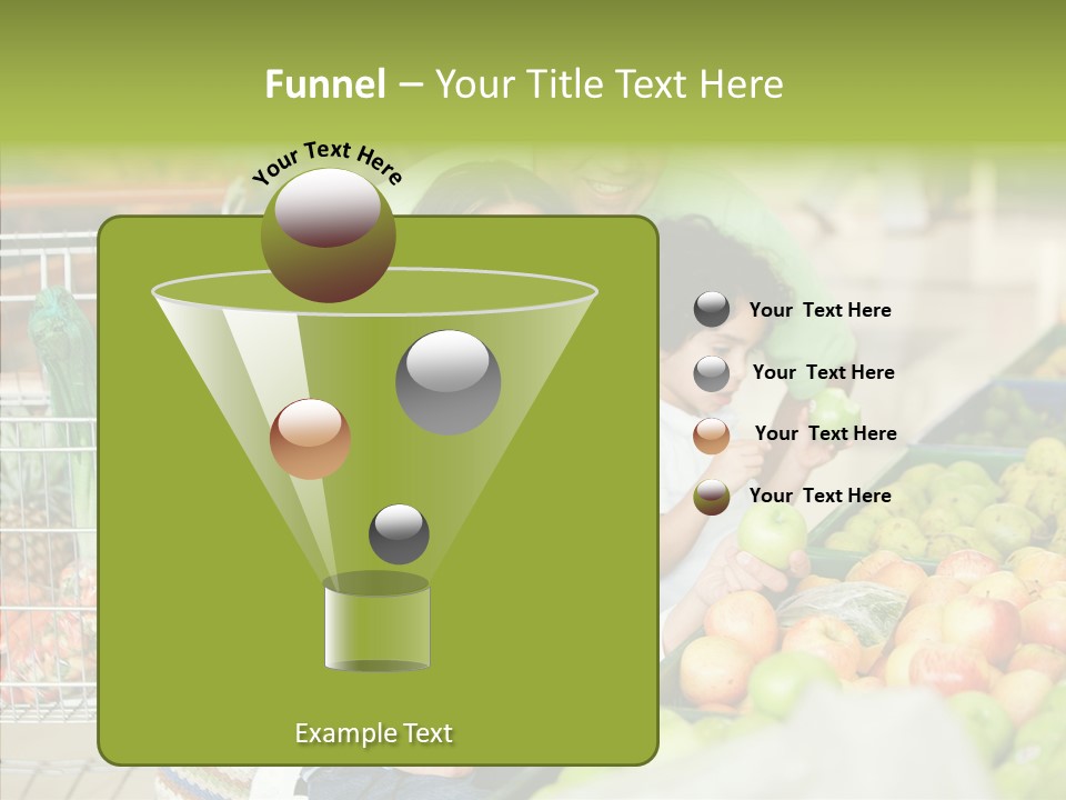 Caregiver Finger Elder PowerPoint Template