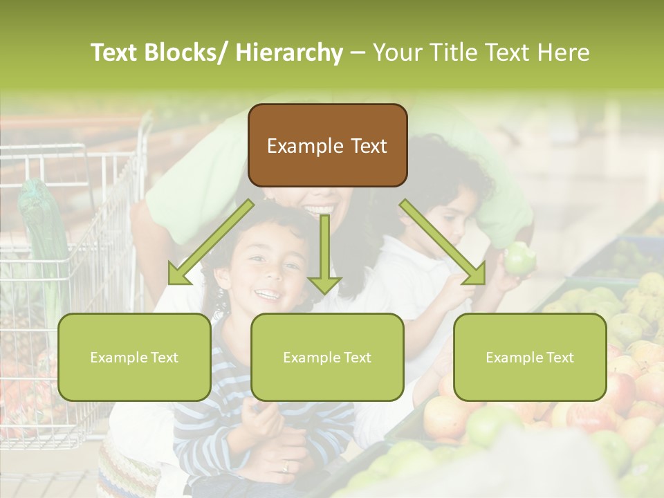Caregiver Finger Elder PowerPoint Template