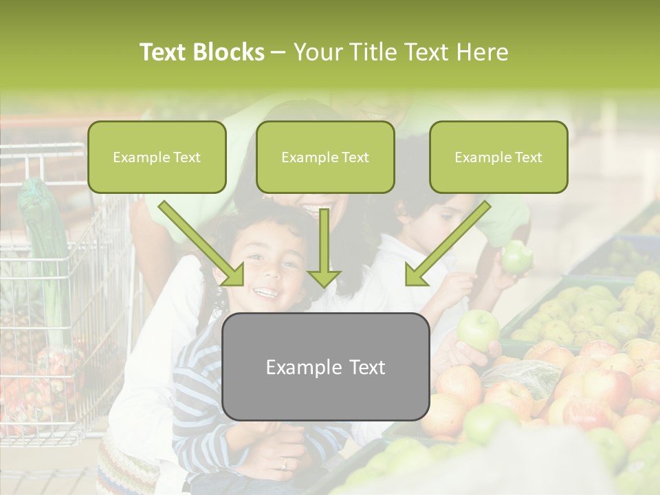 Caregiver Finger Elder PowerPoint Template