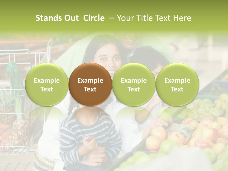 Caregiver Finger Elder PowerPoint Template