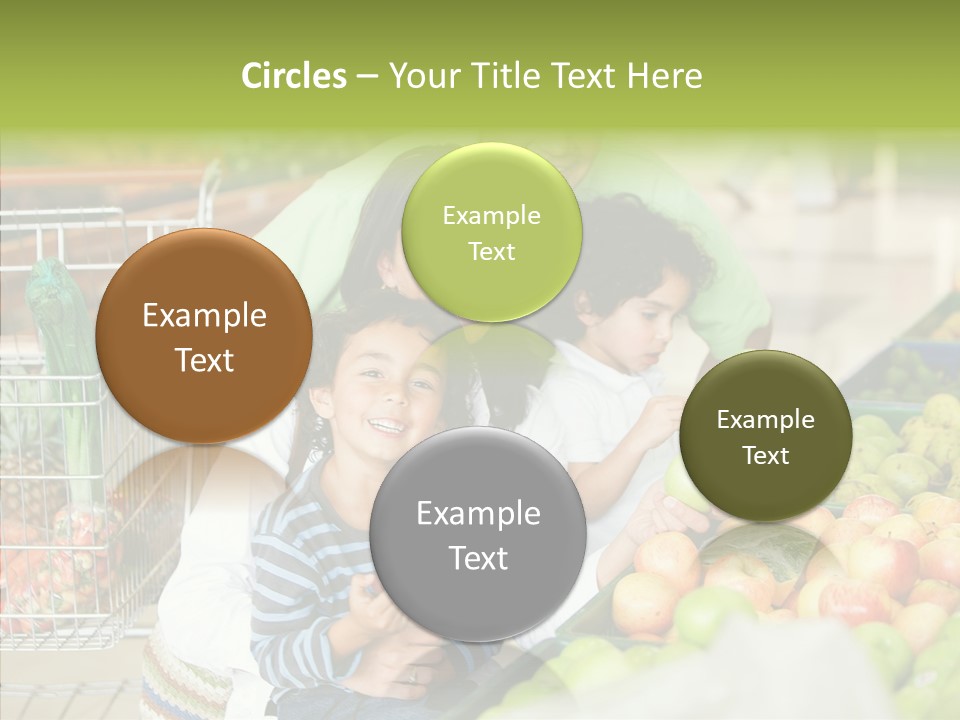 Caregiver Finger Elder PowerPoint Template