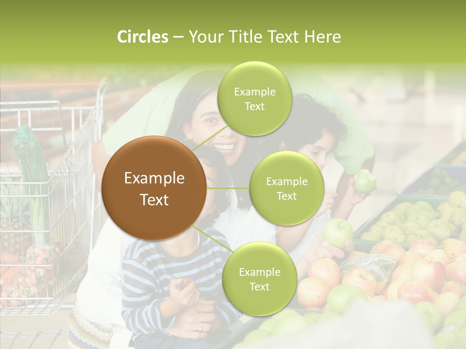 Caregiver Finger Elder PowerPoint Template