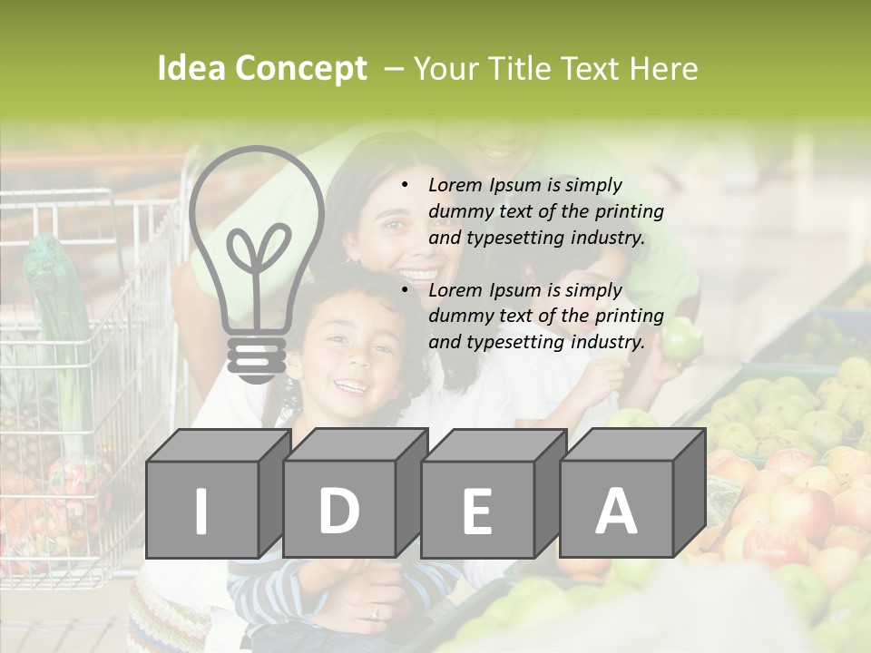 Caregiver Finger Elder PowerPoint Template