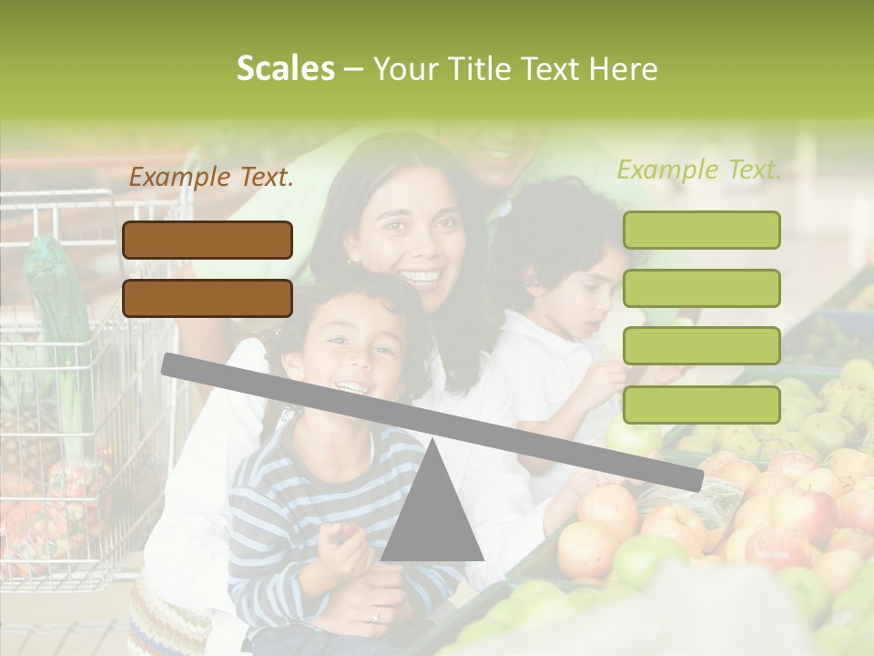 Caregiver Finger Elder PowerPoint Template