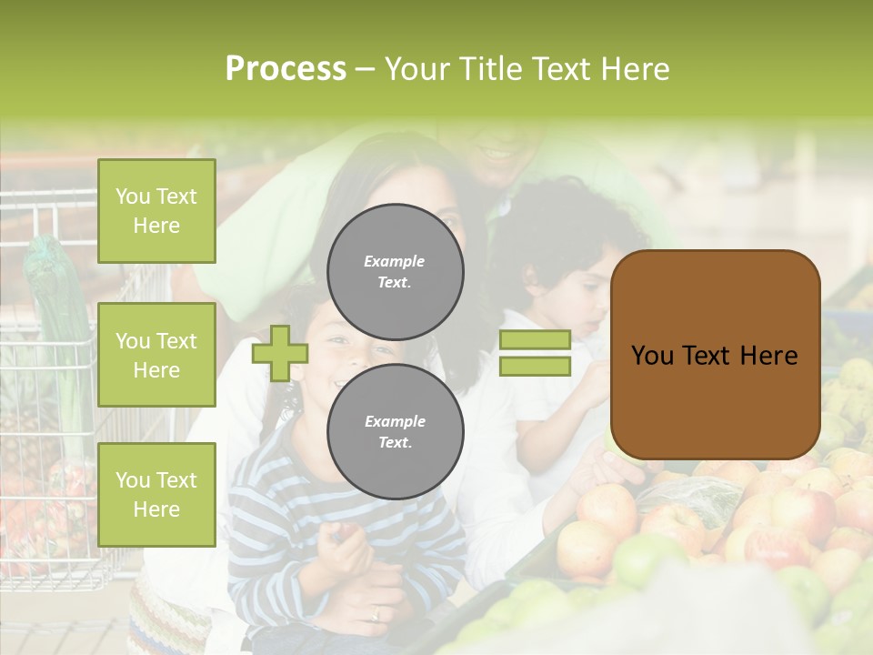 Caregiver Finger Elder PowerPoint Template