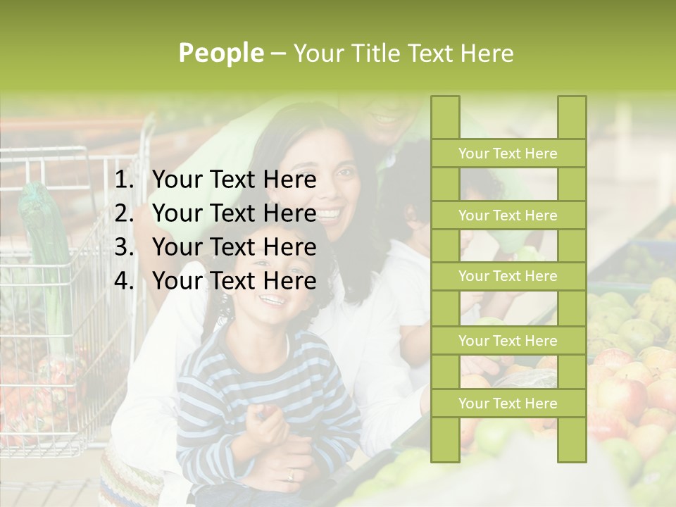Caregiver Finger Elder PowerPoint Template