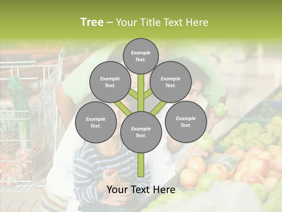 Caregiver Finger Elder PowerPoint Template