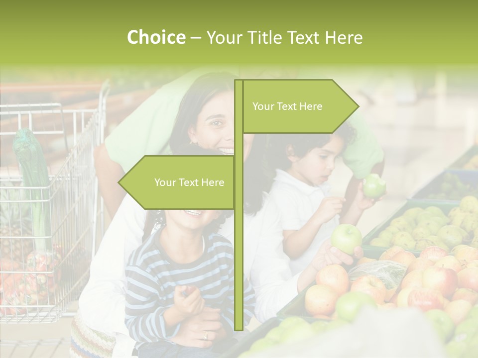 Caregiver Finger Elder PowerPoint Template