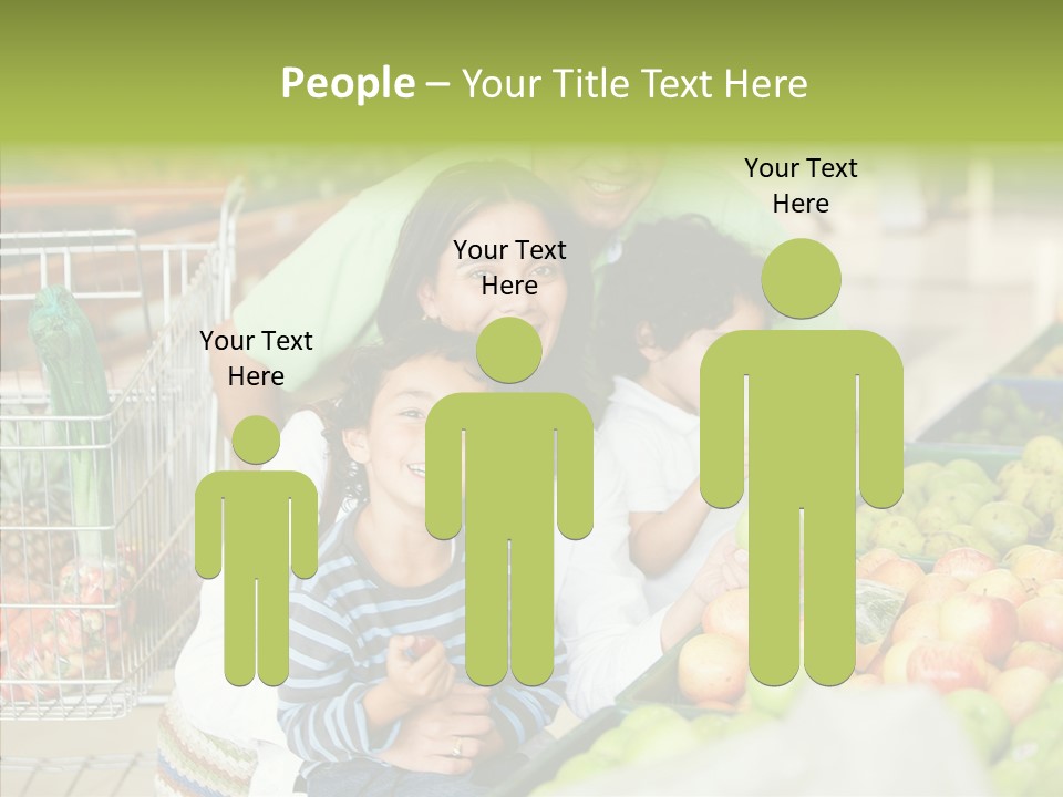 Caregiver Finger Elder PowerPoint Template