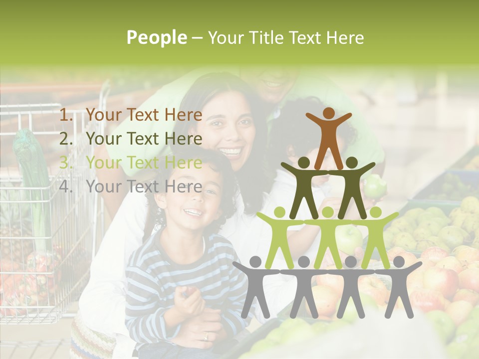 Caregiver Finger Elder PowerPoint Template