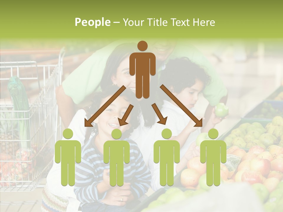 Caregiver Finger Elder PowerPoint Template