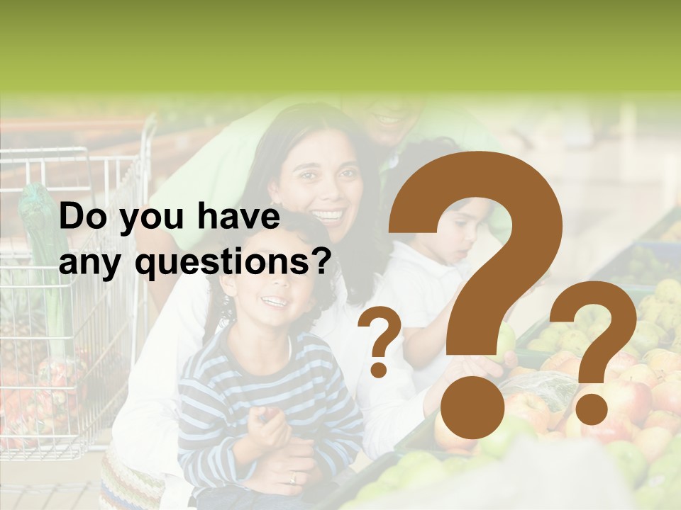 Caregiver Finger Elder PowerPoint Template