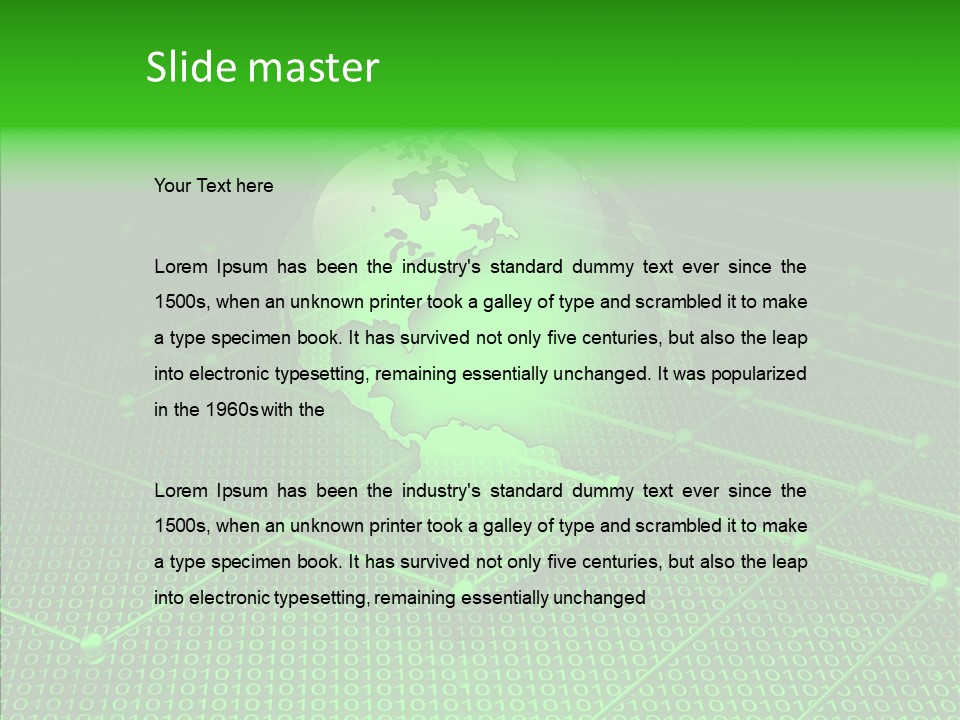 Hand  Two PowerPoint Template