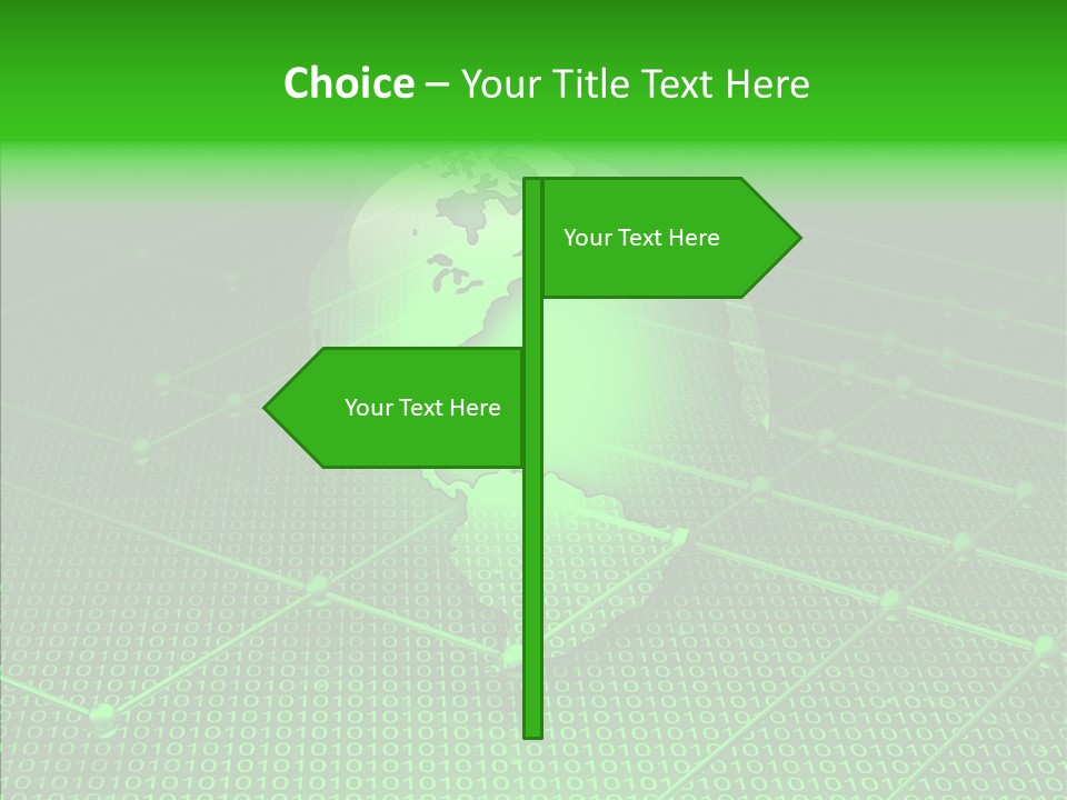 Hand  Two PowerPoint Template