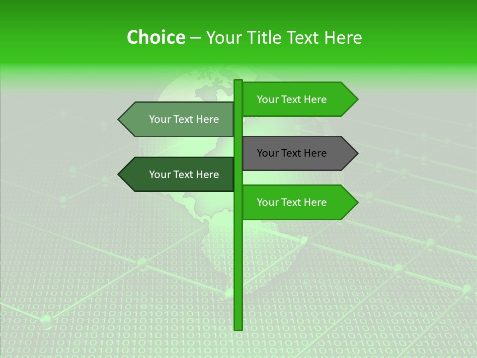 Hand  Two PowerPoint Template
