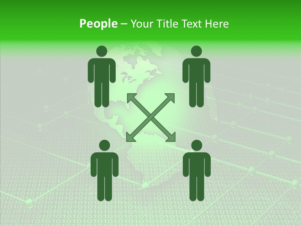 Hand  Two PowerPoint Template