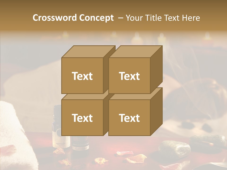 Caregiver Closeup Two PowerPoint Template