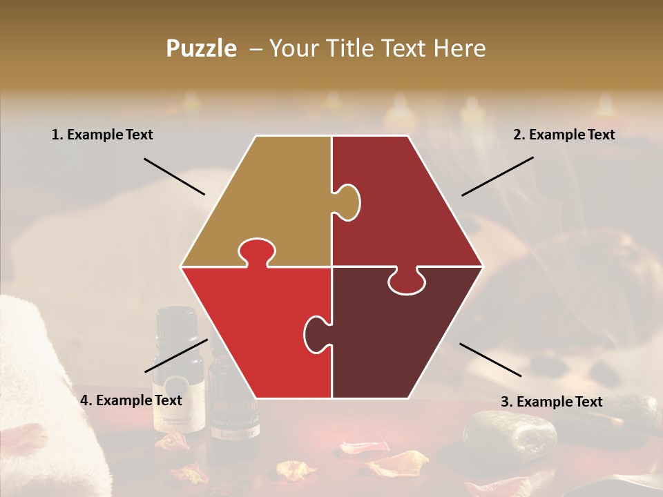 Caregiver Closeup Two PowerPoint Template