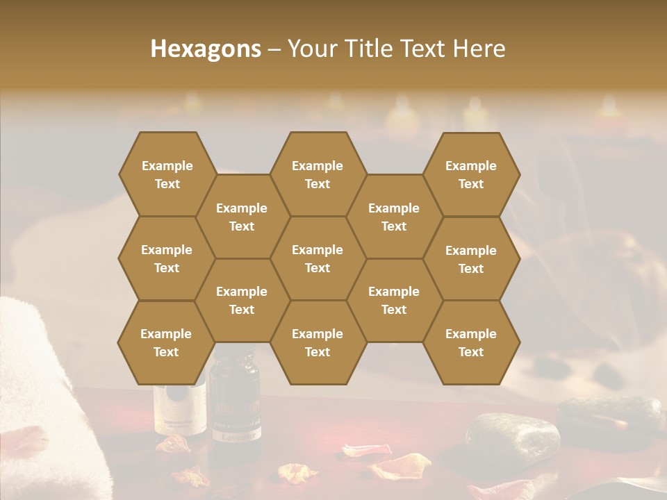 Caregiver Closeup Two PowerPoint Template