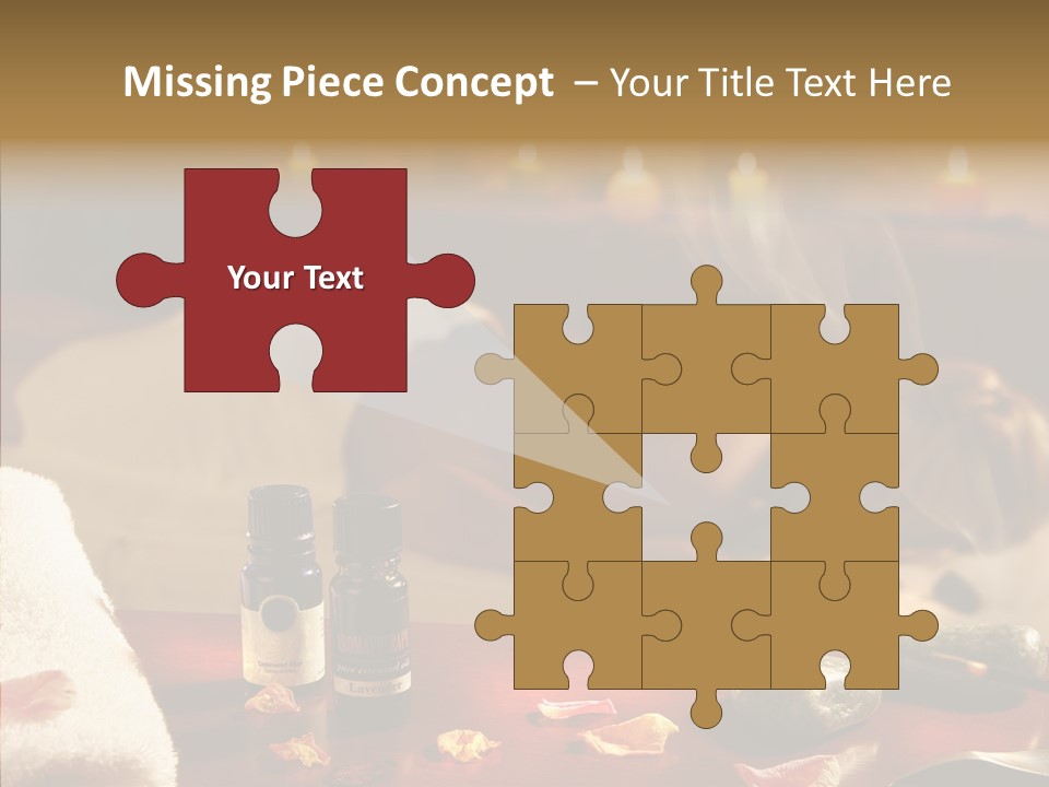 Caregiver Closeup Two PowerPoint Template