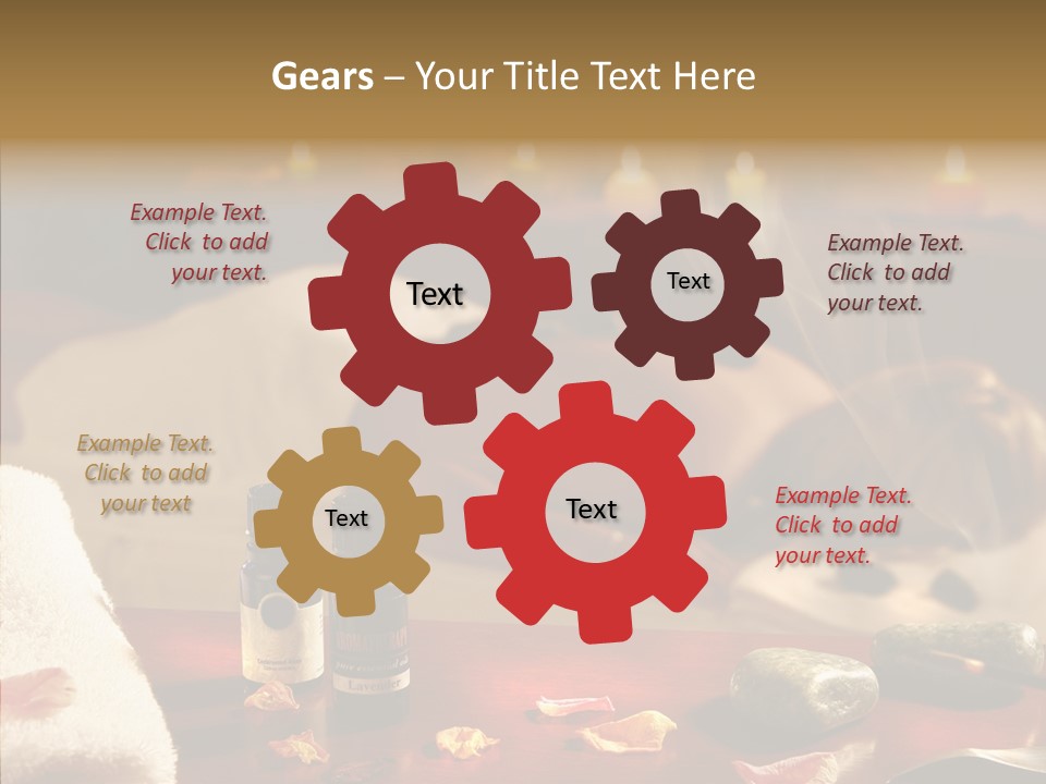 Caregiver Closeup Two PowerPoint Template