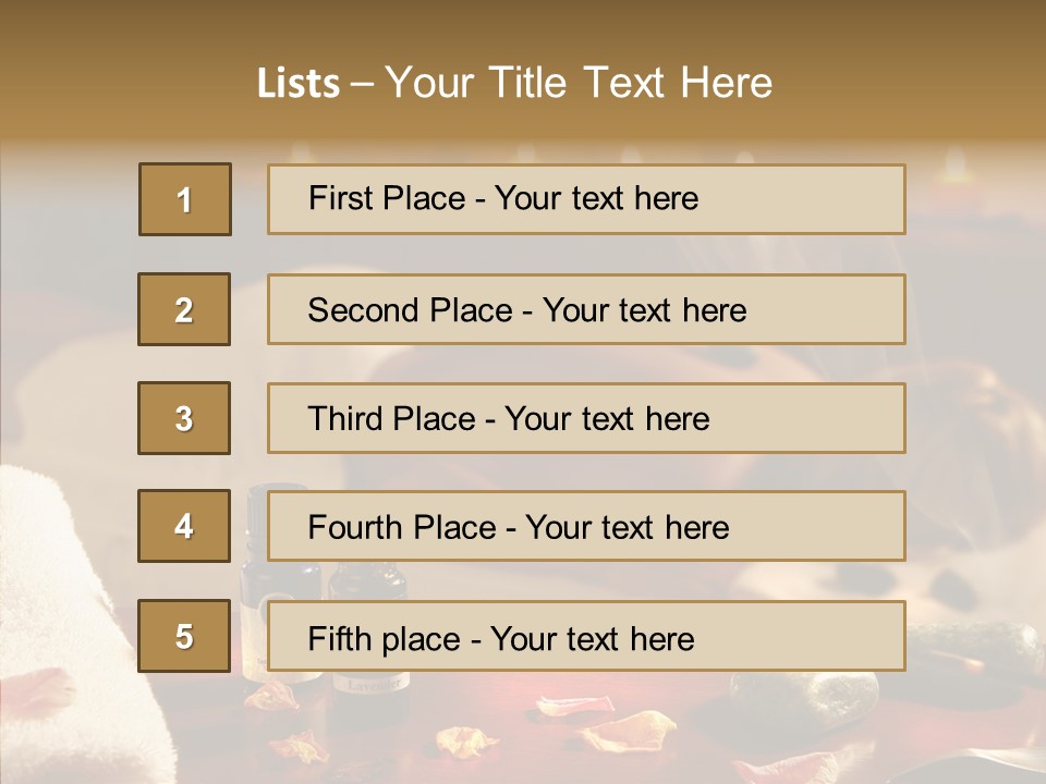 Caregiver Closeup Two PowerPoint Template