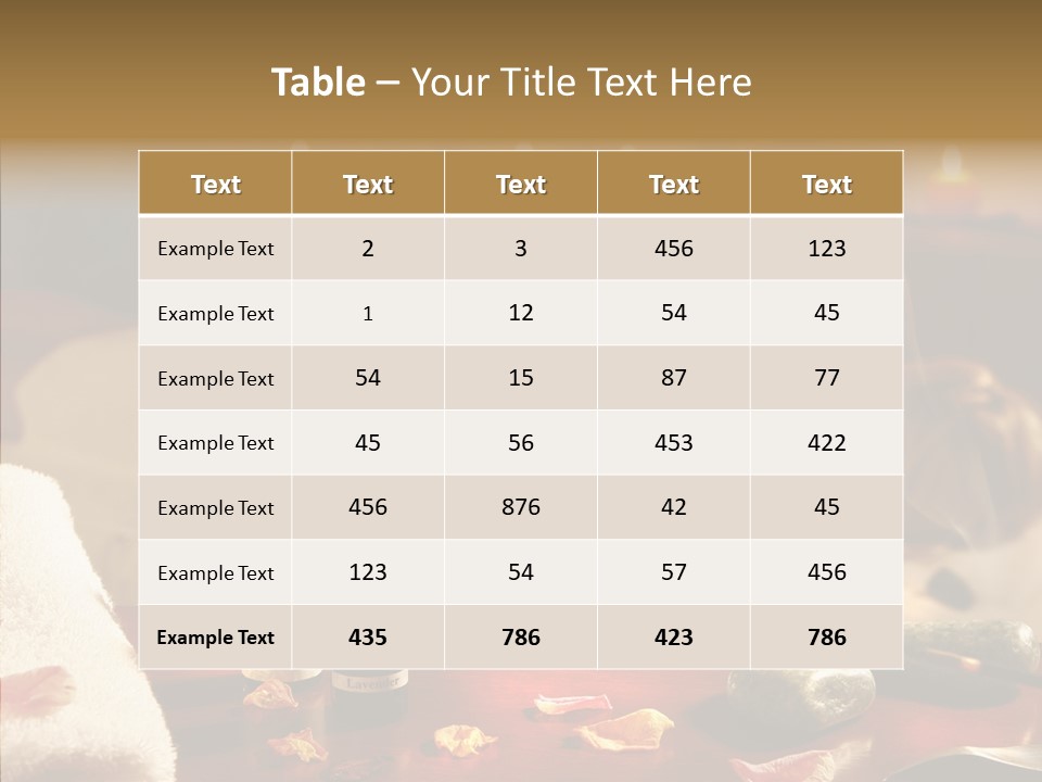 Caregiver Closeup Two PowerPoint Template