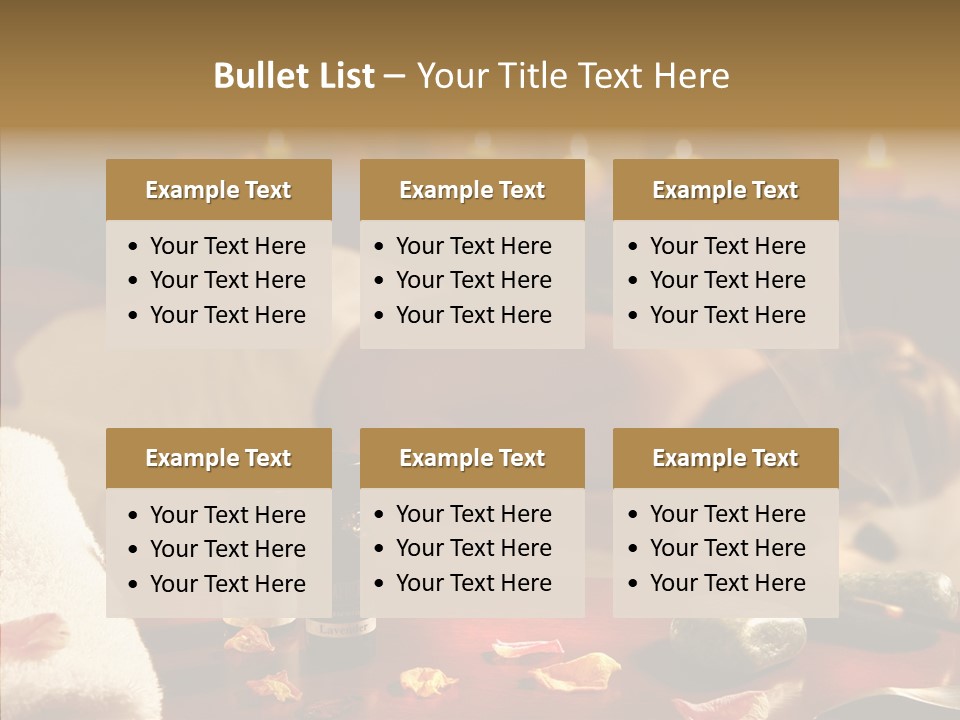 Caregiver Closeup Two PowerPoint Template
