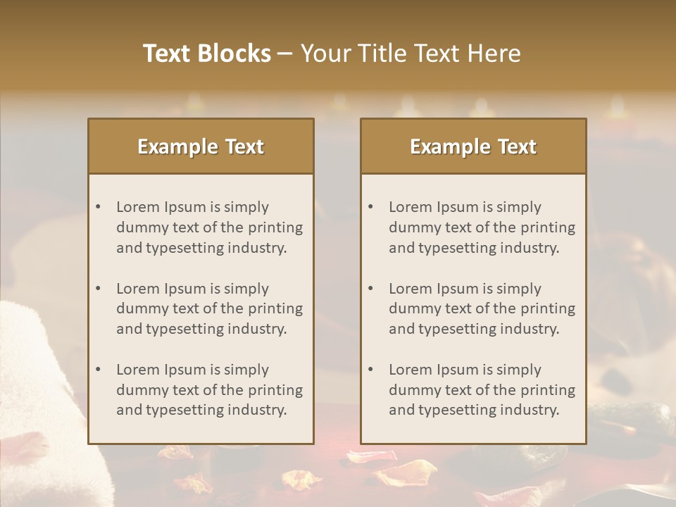 Caregiver Closeup Two PowerPoint Template