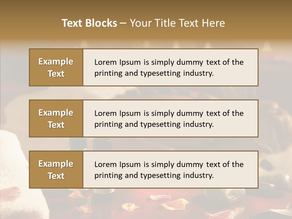 Caregiver Closeup Two PowerPoint Template