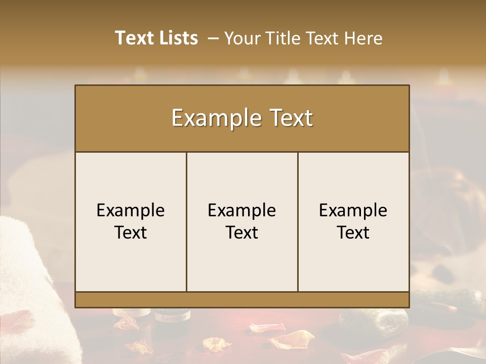 Caregiver Closeup Two PowerPoint Template