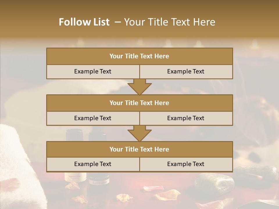 Caregiver Closeup Two PowerPoint Template