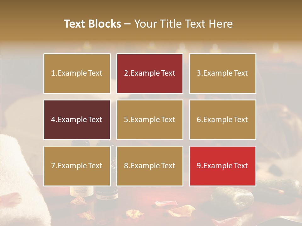 Caregiver Closeup Two PowerPoint Template