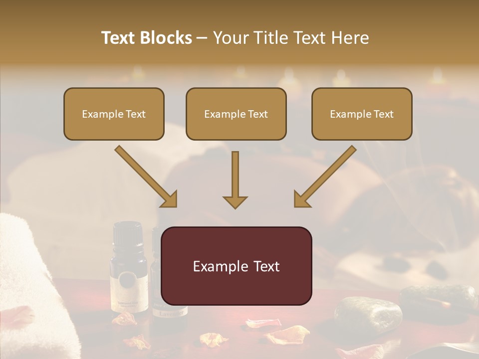 Caregiver Closeup Two PowerPoint Template