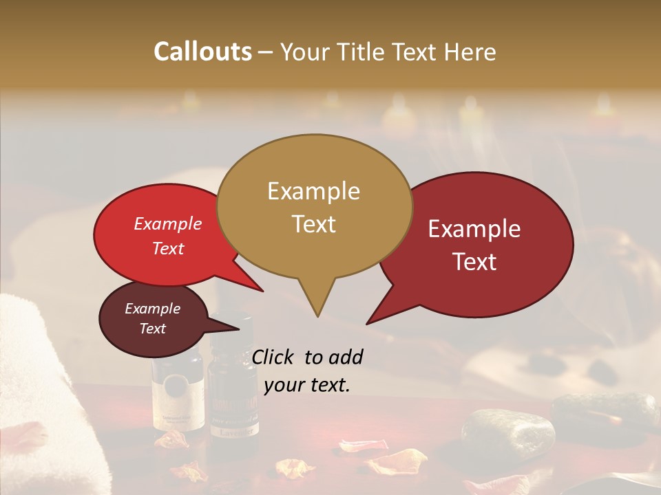 Caregiver Closeup Two PowerPoint Template